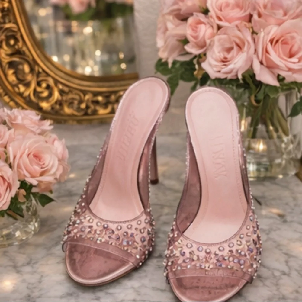 PIFERI CRYSTAL MULES ✨ Made in Italy • Rare • $1200 Retail